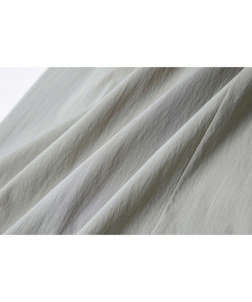 tageechita（タジチタ）の「【tageechita】ミドルライズ Aライン バルーンスカート（ タック×カーゴ風）（スカート・レディース・アッシュグレー/チャコールアッシュ・S/M/L）」の14枚目の写真