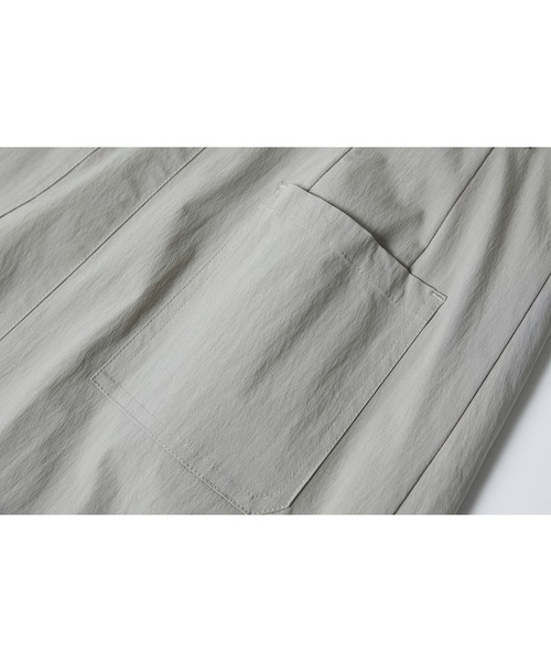 tageechita（タジチタ）の「【tageechita】ミドルライズ Aライン バルーンスカート（ タック×カーゴ風）（スカート・レディース・アッシュグレー/チャコールアッシュ・S/M/L）」の15枚目の写真