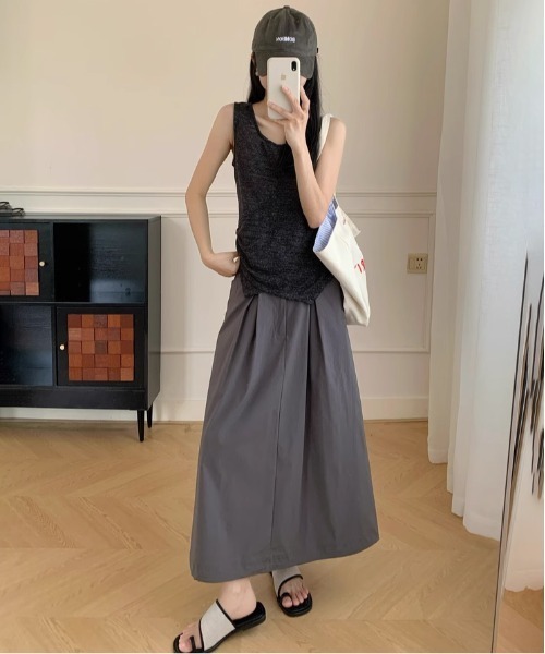 TAGEECHITA ヘムバルーンリンクルスカートS HEM BALLOON WRINKLE SKIRT / ヘムバルーンリンクルスカート