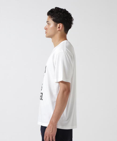 MINEDENIM（マインデニム）の「MINEDENIM（マインデニム）LIVING IS EASY WITH EYES CLOSED T-SH（Tシャツ/カットソー・メンズ・ホワイト・XL/M/L）」の7枚目の写真