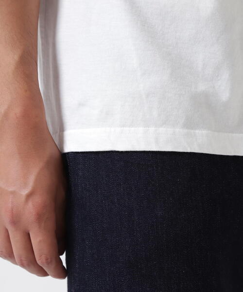MINEDENIM（マインデニム）の「MINEDENIM（マインデニム）LIVING IS EASY WITH EYES CLOSED T-SH（Tシャツ/カットソー・メンズ・ホワイト・XL/M/L）」の12枚目の写真
