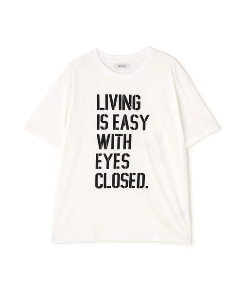 MINEDENIM（マインデニム）の「MINEDENIM（マインデニム）LIVING IS EASY WITH EYES CLOSED T-SH（Tシャツ/カットソー・メンズ・ホワイト・XL/M/L）」の11枚目の写真