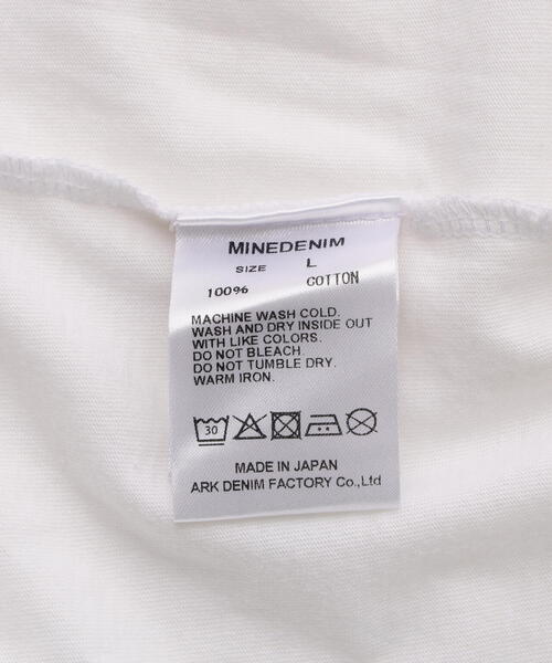 MINEDENIM（マインデニム）LIVING IS EASY WITH EYES CLOSED T MINEDENIM LIVING IS EASY WITH EYES CLOSED T-SH 2505-4005