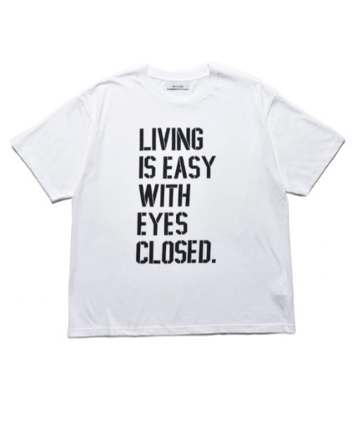 MINEDENIM（マインデニム）LIVING IS EASY WITH EYES CLOSED T MINEDENIM（マインデニム）LIVING IS EASY WITH EYES CLOSED T