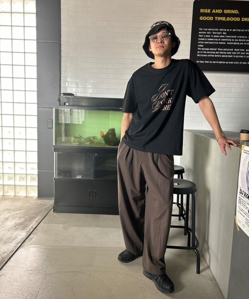 Kotoe(コトエ)の「【UNISEX】 ミックスロゴプリントオーバーサイズ 半端袖Tシャツ(Tシャツ/カットソー・レディース・ブラック/ダークグリーン/ダークグレー/ホワイト/ホワイト系その他・FREE)」の14枚目の写真
