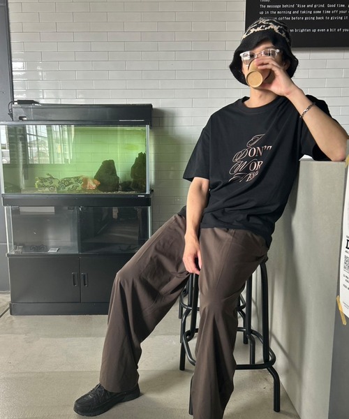 Kotoe(コトエ)の「【UNISEX】 ミックスロゴプリントオーバーサイズ 半端袖Tシャツ(Tシャツ/カットソー・レディース・ブラック/ダークグリーン/ダークグレー/ホワイト/ホワイト系その他・FREE)」の16枚目の写真