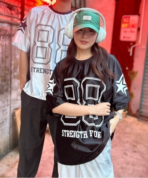 tシャツ ipugo/イプゴ ユニセックス ゲームシャツ レディース メンズ ipugo tシャツ ipugo/イプゴ ユニセックス 23ロゴ ゲームシャツ