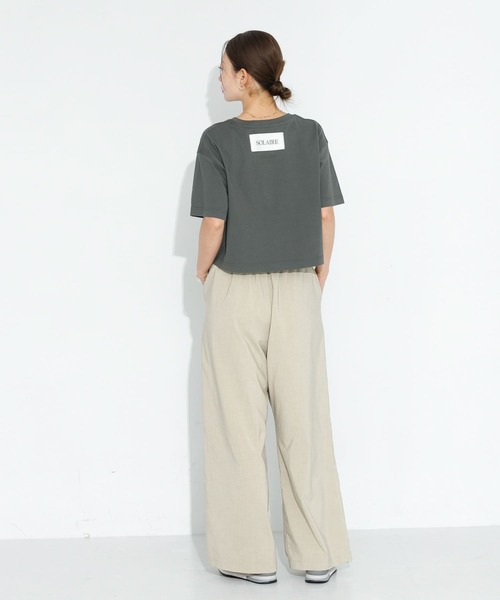 セール】SHELTECH クロップドTシャツ（Tシャツ/カットソー