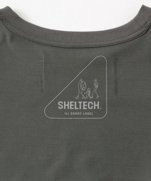 URBAN RESEARCH Sonny Label(アーバンリサーチサニーレーベル)の「SHELTECH クロップドTシャツ(Tシャツ/カットソー・レディース・オフホワイト/チャコールグレー/ブラック・FREE)」の5枚目の写真