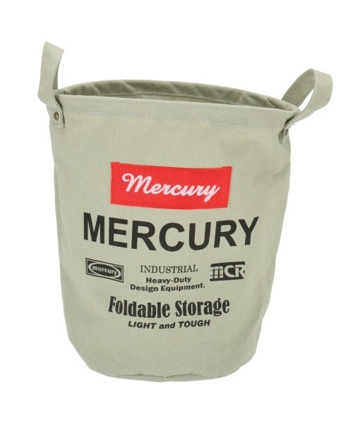 MERCURY（マーキュリー）の「マーキュリー キャンバスバケツ S（収納グッズ・レディース・ブラック/サンドベージュ/グレー・FREE）」の2枚目の写真