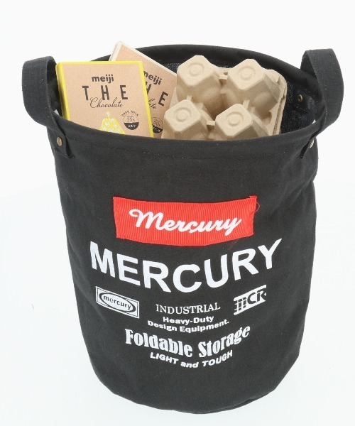 MERCURY（マーキュリー）の「マーキュリー キャンバスバケツ S（収納グッズ・レディース・ブラック/サンドベージュ/グレー・FREE）」の10枚目の写真