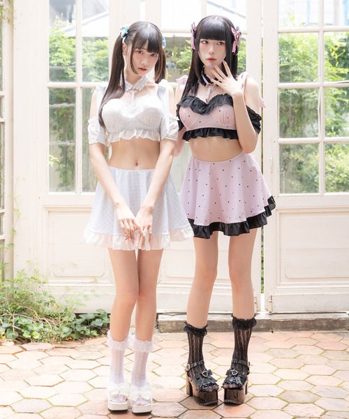 6WAYハートチョーカー水着（水着）｜DearMyLove（ディアマイラブ