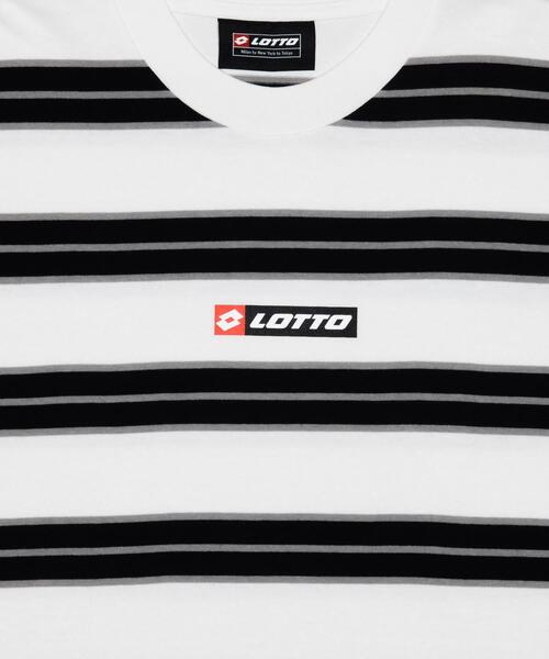 LOTTO(ロット)の「LOTTO MULTI BORDER T-SHIRTS(Tシャツ/カットソー・メンズ・ネイビー/ホワイト/ブラウン・MEDIUM/LARGE/X-LARGE)」の5枚目の写真