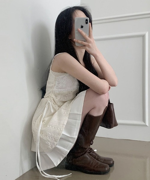MAISON DE THERESE(メゾン ド テレーズ)の「レースのキャミソール(キャミソール・レディース・アイボリー・S/M)」の19枚目の写真