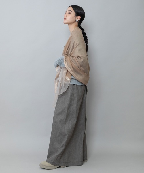 希少　goa ゴア　パンツ　ベージュ　ストール SP（エシュペー）｜DOUBLE TUCK TAPERED / CHINO CLOTH（2color