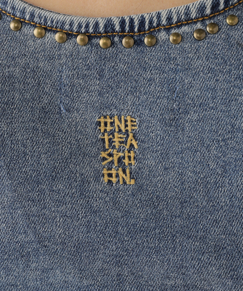 JOINT WORKS（ジョイントワークス）の「ONE TEASPOON/ WORN BLUE DENIM MINI DRESS（ワンピース・レディース・サックスブルー・X-SMALL）」の4枚目の写真