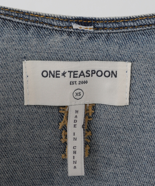 JOINT WORKS（ジョイントワークス）の「ONE TEASPOON/ WORN BLUE DENIM MINI DRESS（ワンピース・レディース・サックスブルー・X-SMALL）」の2枚目の写真