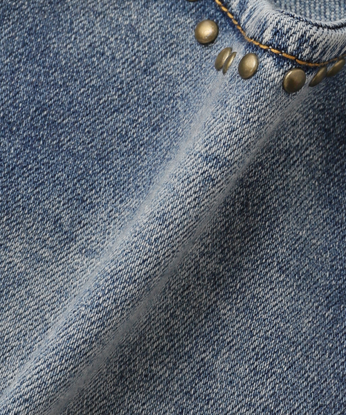 JOINT WORKS（ジョイントワークス）の「ONE TEASPOON/ WORN BLUE DENIM MINI DRESS（ワンピース・レディース・サックスブルー・X-SMALL）」の11枚目の写真