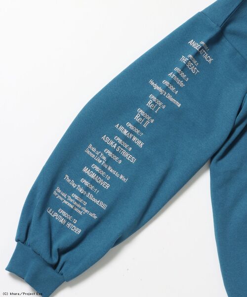SEQUENZ（シークエンズ）の「【新世紀エヴァンゲリオン×SEQUENZ】EVA CHARCTER ZIP PK / オーバーサイズ ビッグシルエット ジップパーカー 刺繍 プリント フーディ 裏起毛 ユニセックス（パーカー・メンズ・ブラック/グリーン系その他5/グレー・LARGE/MEDIUM）」の17枚目の写真