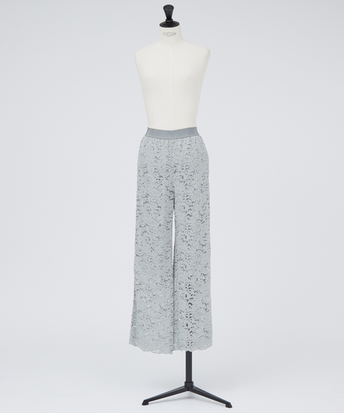 DESIGNWORKS(デザインワークス)の「ボタニカルレースパンツ(その他パンツ・レディース・ネイビー/グレー・38/36)」の6枚目の写真