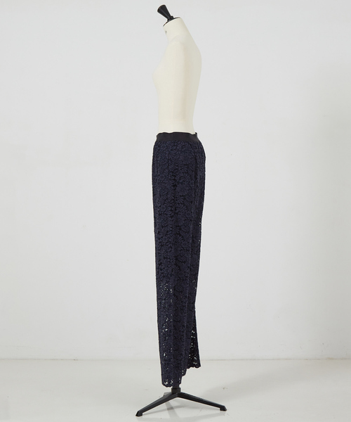DESIGNWORKS(デザインワークス)の「ボタニカルレースパンツ(その他パンツ・レディース・ネイビー/グレー・38/36)」の8枚目の写真