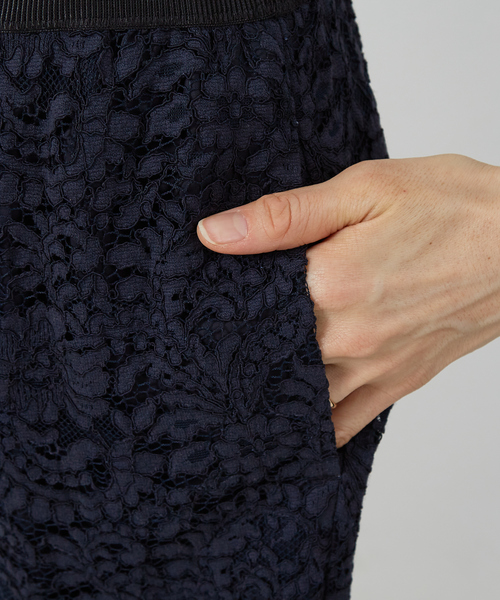 DESIGNWORKS(デザインワークス)の「ボタニカルレースパンツ(その他パンツ・レディース・ネイビー/グレー・38/36)」の11枚目の写真