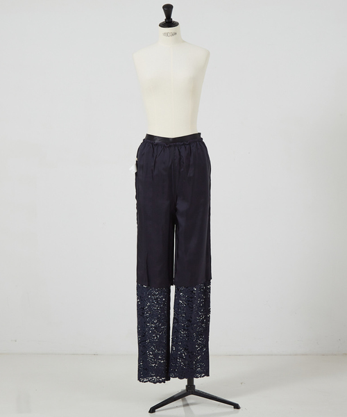 DESIGNWORKS(デザインワークス)の「ボタニカルレースパンツ(その他パンツ・レディース・ネイビー/グレー・38/36)」の12枚目の写真