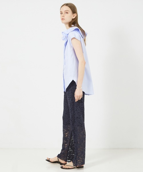DESIGNWORKS(デザインワークス)の「ボタニカルレースパンツ(その他パンツ・レディース・ネイビー/グレー・38/36)」の18枚目の写真