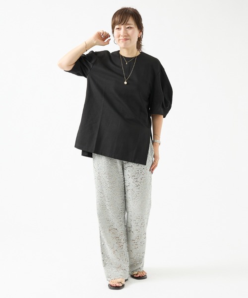 DESIGNWORKS(デザインワークス)の「ボタニカルレースパンツ(その他パンツ・レディース・ネイビー/グレー・38/36)」の21枚目の写真