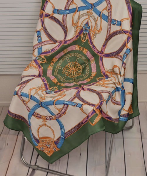 VIVISION SCARF ヴィヴィジョン スカーフ 新品】vivision scarf “SOUND&VIVISION” スカーフ - メルカリ