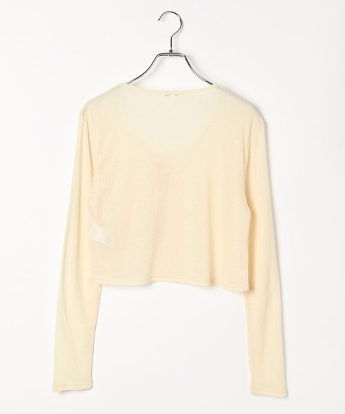 GLOBAL WORK（グローバルワーク）の「2SET＊カーディガンキャミワンピース/AND YUA ANY/499717（ワンピース・キッズ・ホワイト×ブルー/ブラック×ホワイト・SMALL/MEDIUM）」の4枚目の写真