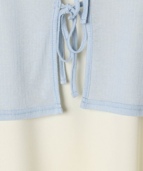 GLOBAL WORK（グローバルワーク）の「2SET＊カーディガンキャミワンピース/AND YUA ANY/499717（ワンピース・キッズ・ホワイト×ブルー/ブラック×ホワイト・SMALL/MEDIUM）」の12枚目の写真