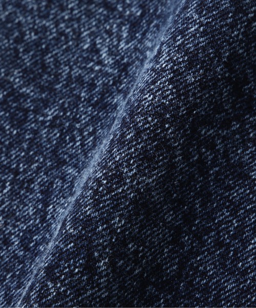 AVIREX（アヴィレックス）の「LEATHER PATCH DENIM SHORTS / レザーパッチ デニム ショートパンツ / AVIREX / アヴィレックス（デニムパンツ・メンズ・インディゴブルー/ブラック・XX-LARGE/X-LARGE/LARGE/MEDIUM）」の4枚目の写真