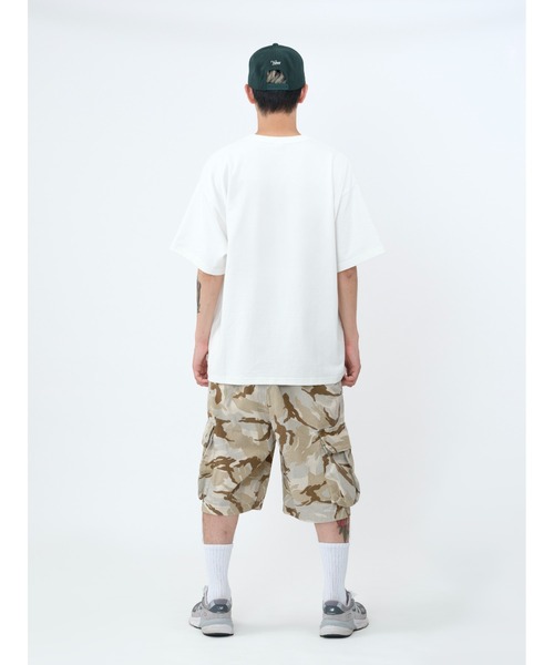 KEBOZ(ケボズ)の「CAMO CARGO SHORTS(その他パンツ・メンズ・オリーブ/サンドベージュ・S/M/L/XL/2XL)」の4枚目の写真