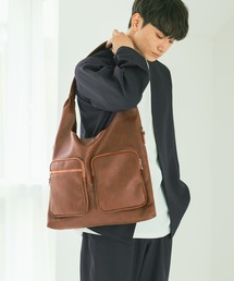 LAKOLE | 2WAYマルチポケットサンカクトートバッグ / 576001(トートバッグ)