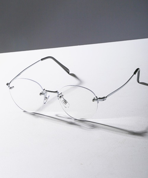 【美品】MODERN CLASSIC リムレス サングラス シルバー リムレス サングラス シルバー｜MODERN CLASSIC（モダン