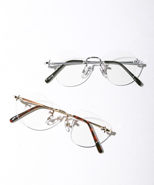 リムレスラウンドサングラス（サングラス）｜LUXSTYLE（ラグスタイル