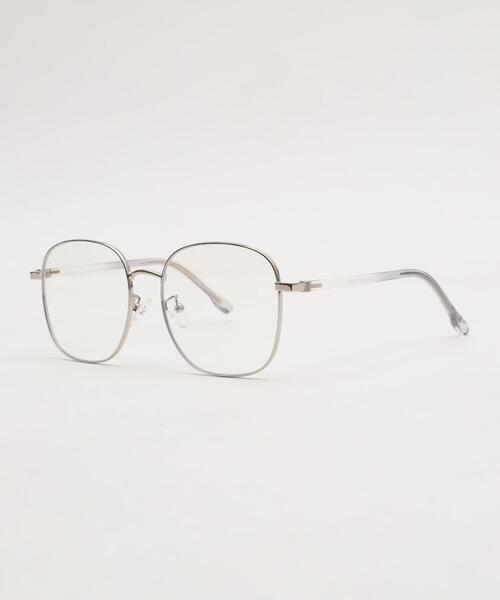 WEGO（ウィゴー）の「WEGO/ニュアンスカラースクエアアイウェア（メガネ・レディース・その他1/その他2・FREE）」の2枚目の写真