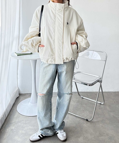 セール】GeeRA別注【U.S. POLO ASSN.】モンスター中わたブルゾン