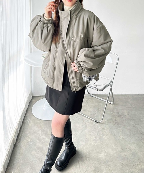 U.S. POLO ASSN.(ユーエスポロアッスン)の「GeeRA別注【U.S. POLO ASSN.】モンスター中綿ブルゾン(ブルゾン)」|詳細画像