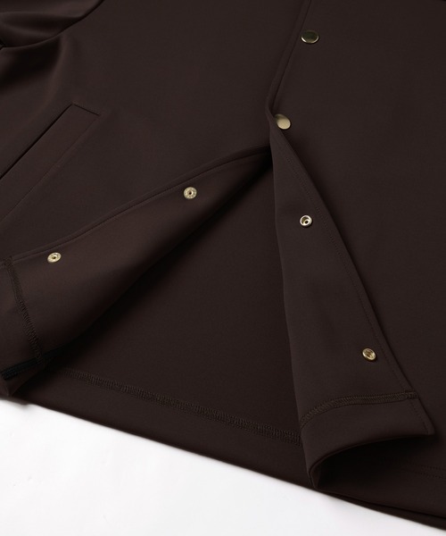 Double Cloth Collarless Dot Button Jacket（ブルゾン）｜CULLNI