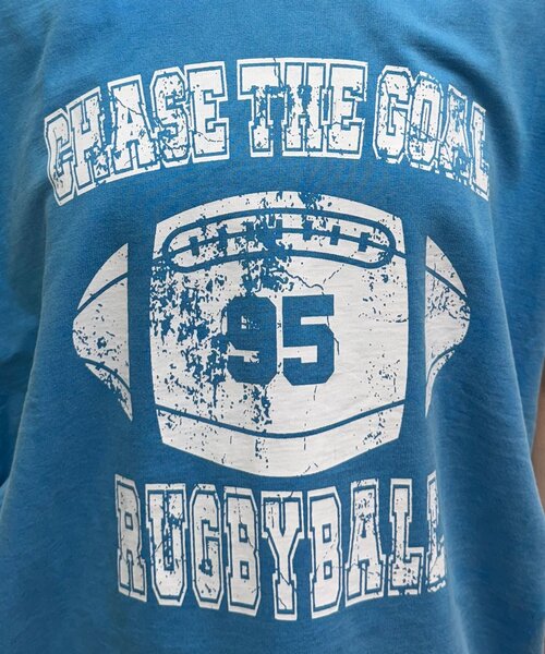 CIAOPANIC(チャオパニック)の「サイドタックピグメントロゴノースリーブTee(Tシャツ/カットソー・レディース・ボルドー/ブルー/グレー・ONE SIZE)」の12枚目の写真