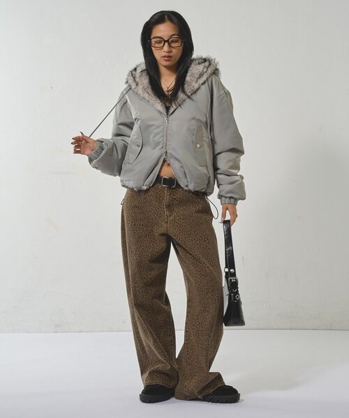 WHO'S WHO gallery 2wayリバーシブルファーブルゾン セール】【UNISEX/サイズ展開あり】2WAY REVERSIBLE FUR BLOUSON