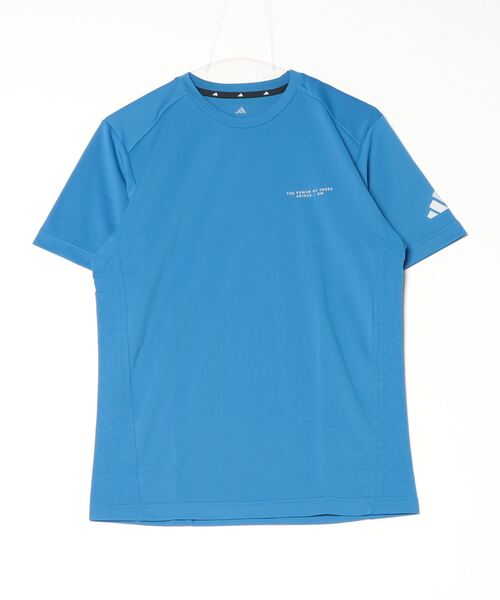 adidas(アディダス)の「アディダス adidas アディダスアダプテーション レギュラーフィット カラット 長袖 / 半袖Tシャツ(Tシャツ/カットソー・メンズ・ホワイト/ブルー/ブラック・S/M/L/3L/LL)」の3枚目の写真