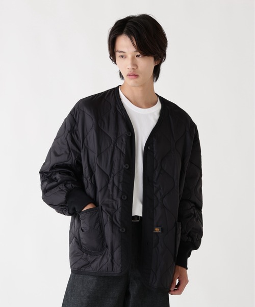 Alpha Industries（アルファインダストリーズ）の「【25FW新作商品】Alpha Industries/アルファインダストリーズ/ALS/92 LINER（ミリタリージャケット・メンズ・ブラック/オリーブ/カーキ/マスタード・X-SMALL/SMALL/MEDIUM/LARGE/X-LARGE/XX-LARGE）」の5枚目の写真