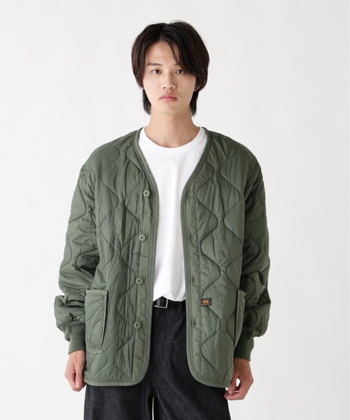 Alpha Industries（アルファインダストリーズ）の「【25FW新作商品】Alpha Industries/アルファインダストリーズ/ALS/92 LINER（ミリタリージャケット・メンズ・ブラック/オリーブ/カーキ/マスタード・X-SMALL/SMALL/MEDIUM/LARGE/X-LARGE/XX-LARGE）」の9枚目の写真