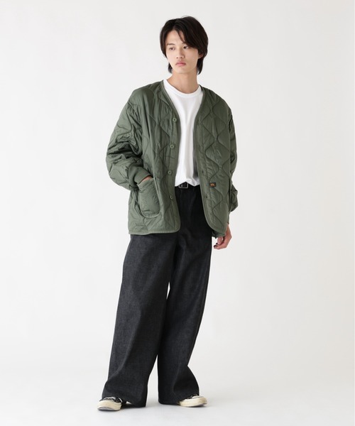 Alpha Industries（アルファインダストリーズ）の「【25FW新作商品】Alpha Industries/アルファインダストリーズ/ALS/92 LINER（ミリタリージャケット・メンズ・ブラック/オリーブ/カーキ/マスタード・X-SMALL/SMALL/MEDIUM/LARGE/X-LARGE/XX-LARGE）」の11枚目の写真