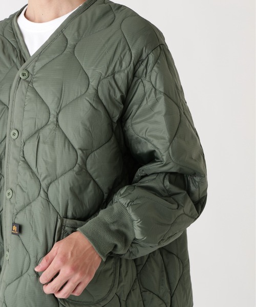 Alpha Industries（アルファインダストリーズ）の「【25FW新作商品】Alpha Industries/アルファインダストリーズ/ALS/92 LINER（ミリタリージャケット・メンズ・ブラック/オリーブ/カーキ/マスタード・X-SMALL/SMALL/MEDIUM/LARGE/X-LARGE/XX-LARGE）」の16枚目の写真