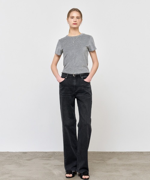 GENERAL IDEA(ジェネラルアイデア)の「GENERAL IDEA/ジェネラルアイディア stretch straight denim pants デニムパンツ(デニムパンツ・レディース・ブラック/ブルー・M/L)」の15枚目の写真