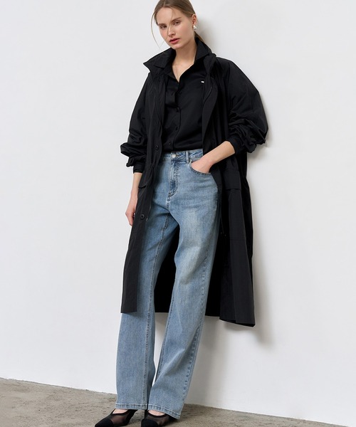 GENERAL IDEA(ジェネラルアイデア)の「GENERAL IDEA/ジェネラルアイディア stretch straight denim pants デニムパンツ(デニムパンツ・レディース・ブラック/ブルー・M/L)」の20枚目の写真